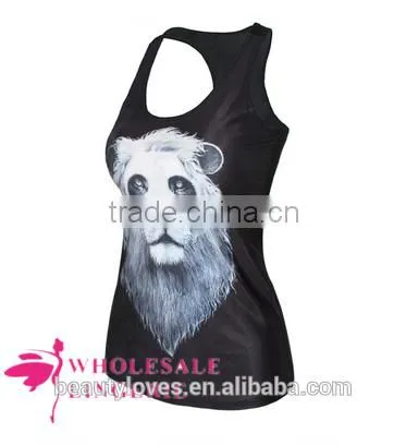 Fashion Women Black Tank Tops,women Summer Vests Wholesale photo-2