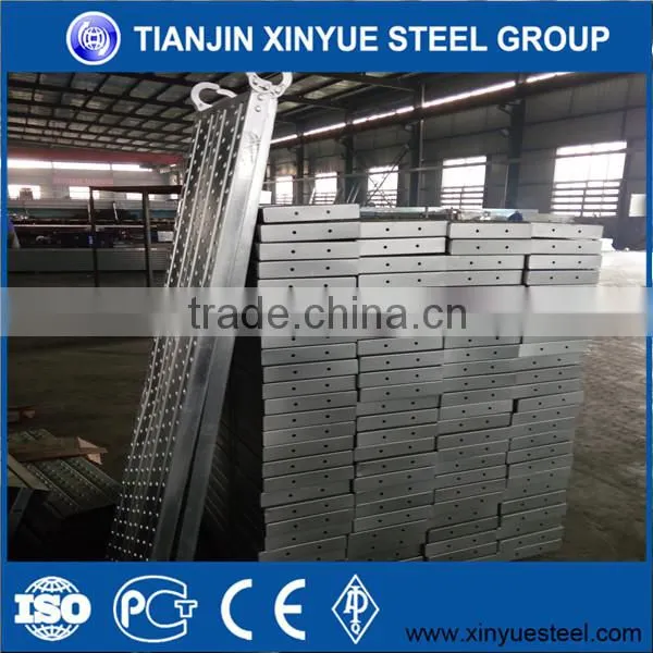 Scaffolding System 50*250mm Galvanized Steel Walking Plank for Building Construction photo-4
