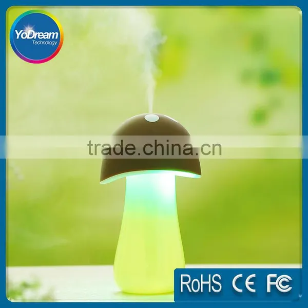 USB Mushroom Humidifier Led Light Diffuser Touch Button Ultrasonic Humidifier Cartoon Humidifier photo-5
