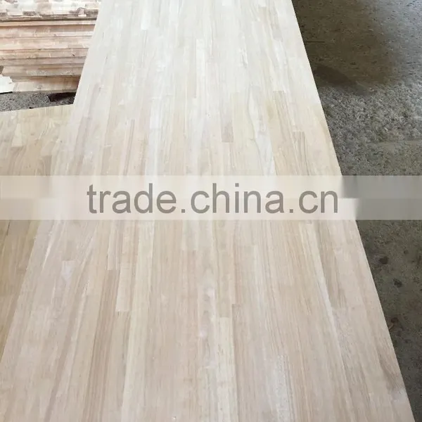 Rubber Wood Finger Joint Board/Rubber Glued Laminated Timber photo-5