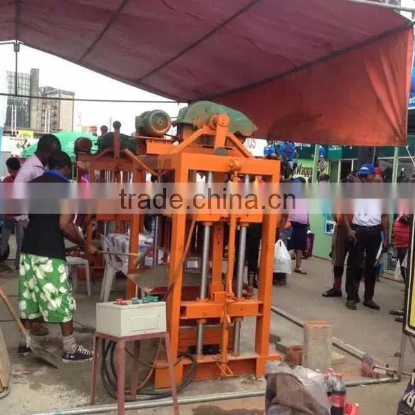 Hot Sale!!QTJ4-40B Hydraform Concrete Clay Block Making Machines,paver Making Machines Price List in India photo-4