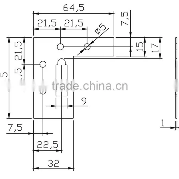 Simple Wall Hanging Cabinet Hanger Bracket for Kitchen Cupboard photo-2