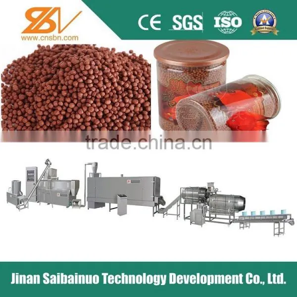 CE Certificate Automatic Extruded Pet Food Machine