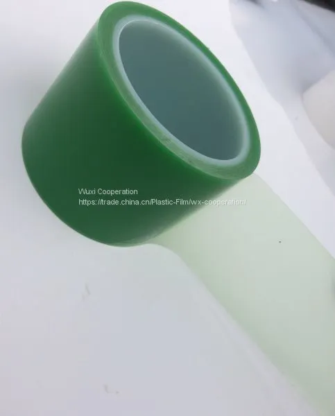 PE Plastic Film for Surface Protection Green Color