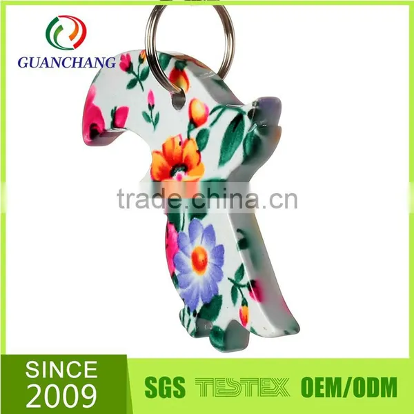Funny Shape Hot Sale Custom Bottle Opener Keychain photo-3