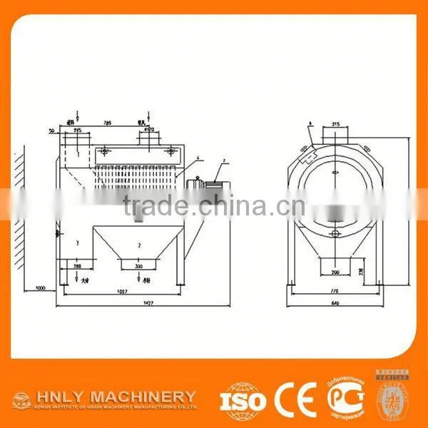 High Efficiency Poultry Feed Precleaning Machine, Cleaning Equipment for Poultry Feed Cleaning photo-3