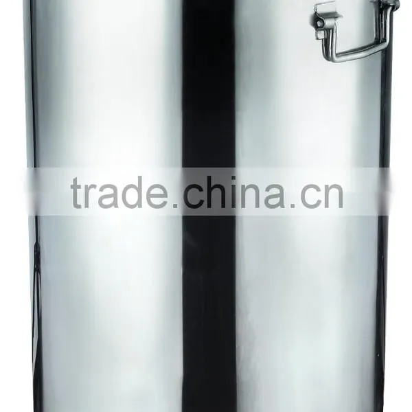 200L SS304 SS316L Stainless Steel Drum / Oil Barrel / Food Bucket / Water Bucket photo-4