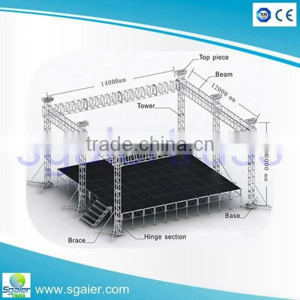 Column Truss Lighting Truss With 4 Legs photo-5