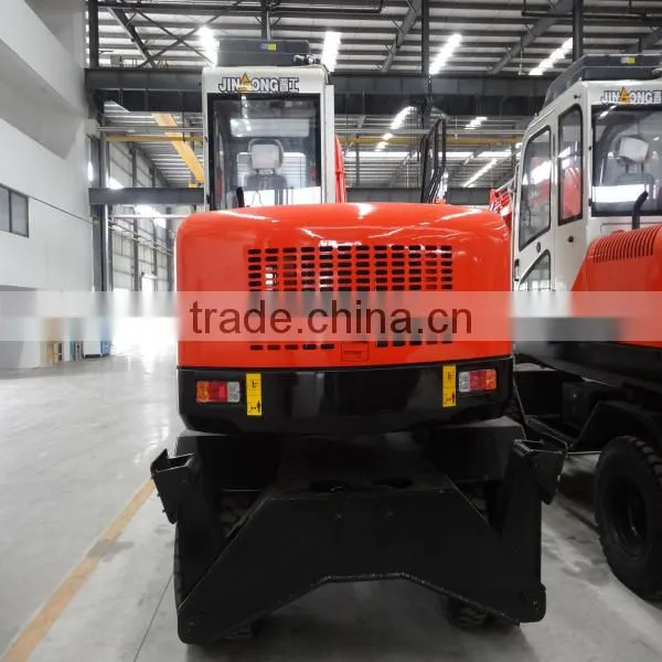 Agriculture Farming JGM9085L Wheel Excavator With Grapple 7.5ton Cane Machine photo-6