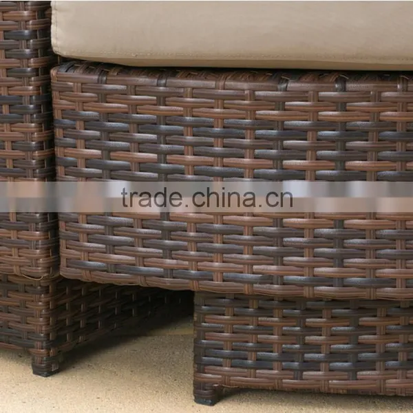 Flexible Combination Rattan Handcraft Outdoor Patio Used Sectional Sofas photo-5