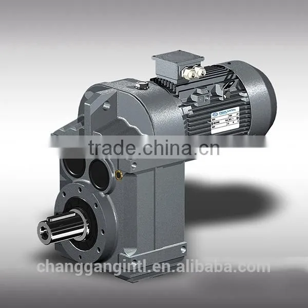 F Series Solid Shaft Helical Gear Reducer Parallel Shaft Transmission Box photo-3