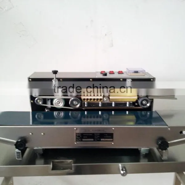 Stainless Steel Band Sealer FR-900 Plastic Film Continuous Sealing Machine photo-6