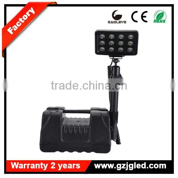 Remote Area Led Lighting Systems High Flux Led RALS-9936 Heavy Duty Rechargeable Searchlight With 12V Socket Plug photo-4