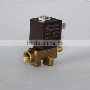 1/8X6.5mm Brass Welding Machine DC 24V 36V Air Solenoid Valve ZCQ-20B-27 photo-3
