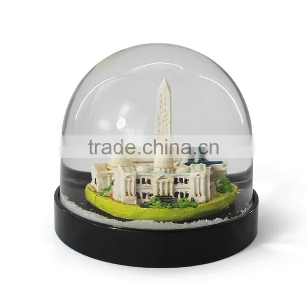 2015 Clear Plastic Craft Snow Globe photo-5