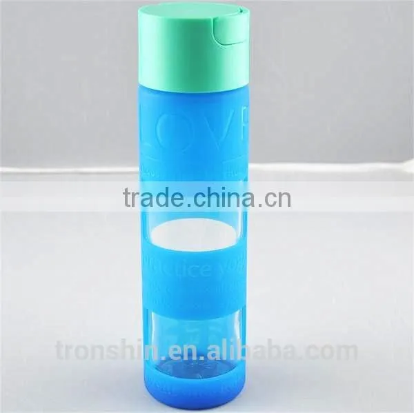 Food Grade Eco-friendly Silicone Bottle Cover for Sports Beverage Drinkings photo-4