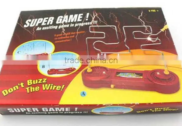 Electric Buzz Wire Game Toy, Hot-selling Electric Hearbeat Shocking Maze Toy For Wholesale photo-3