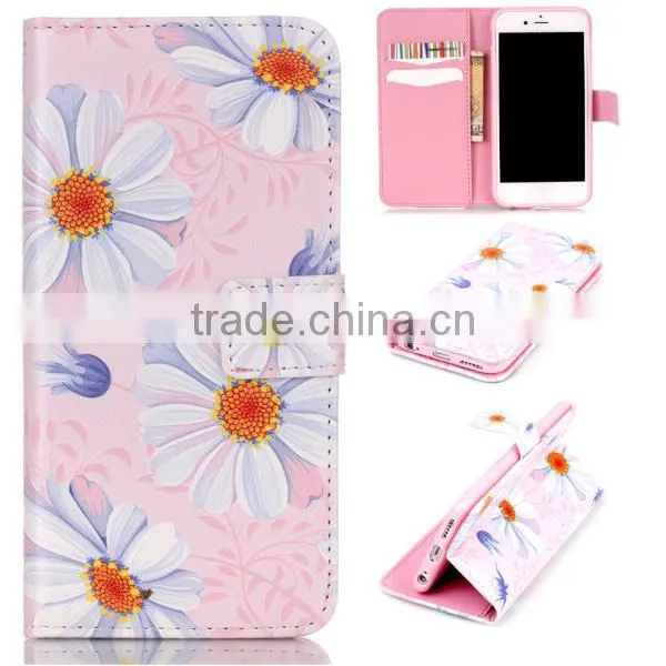 PU Leather Embossing Craft Cell Phone Case, Wholesale Leather Flip Case for IPhone6 6S photo-2