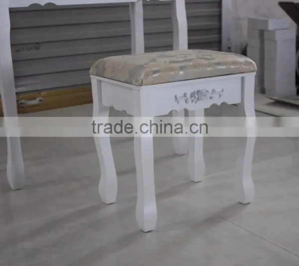 Cheaper Made-up Table/schmenktisch&hocker/white Dressing Table With Mirror photo-6