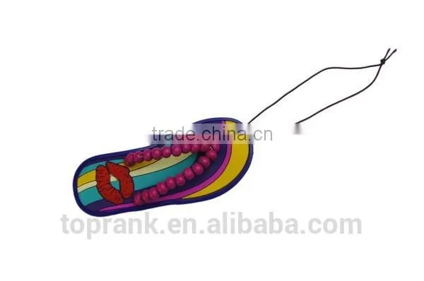 TOPRANK AUTO GEL AIR FRESHENER BEACH SLIPPER DESIGN HANGING CAR AIR FRESHENER photo-4