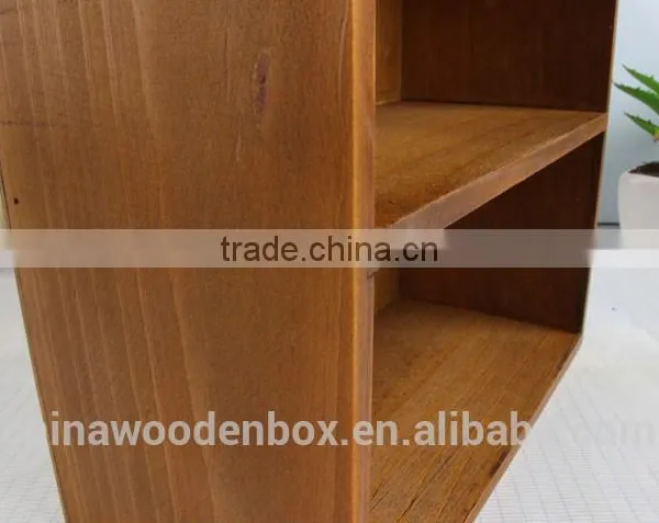 2016 Refined Desktop Mini Wooden Storage Bins Custom Printed Wood Bins Cheap and Nice Desktop Mini Wood Boxes photo-4