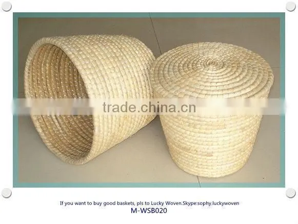 Decorative Hand Weave Seagrass Basket Set photo-2