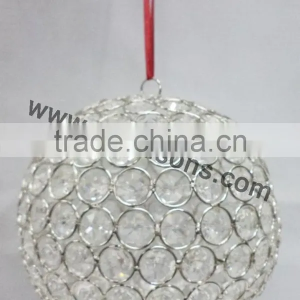 New Crystal Hanging Candle Holder photo-6