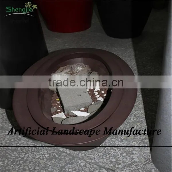 SJZJN 2642 Large Outdoor Planter Large Fiberglass Planter Modern Outdoor Planter photo-5