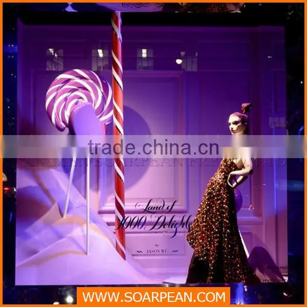 Custom Fiberglass Huge Candy Store Display photo-2