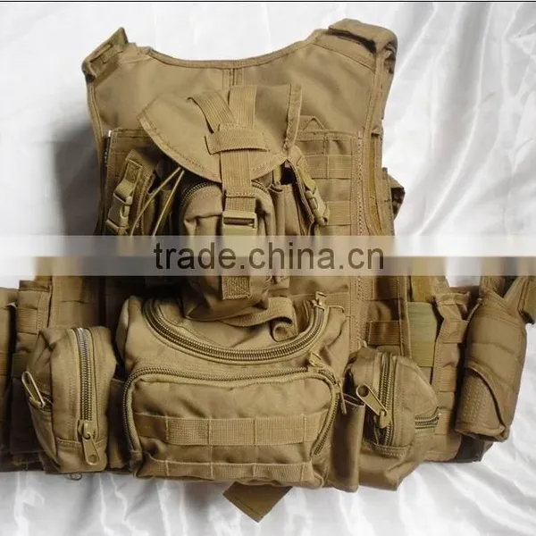 Khaki Army Tactical Vest