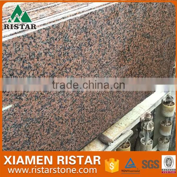 Chinese Balmoral Red Granite Polished Flooring Tiles photo-3
