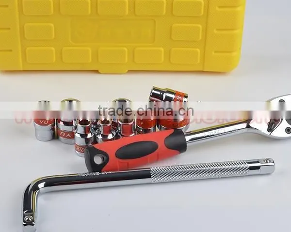 13pcs Socket Set Ratchet Wrench (1/2" ) CRV Tools Set for Auto Repair photo-5