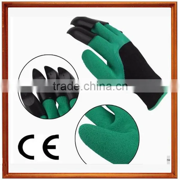 Garden Gloves With Claws / Garden Tool / Garden Genie Gloves photo-3