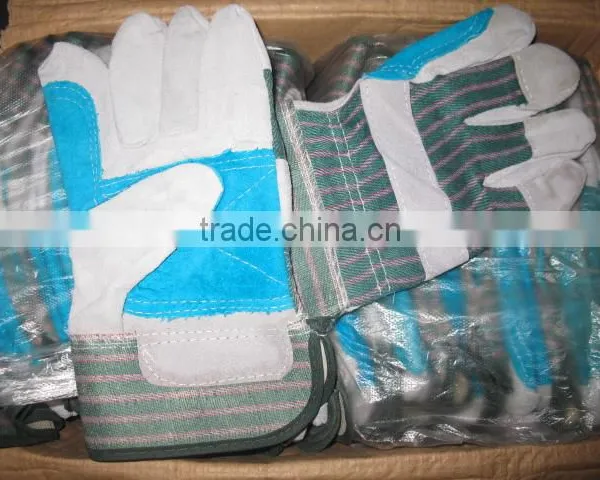 DDSAFETY 2017 Hot Sale Cow Leather Working Gloves Safety Gloves photo-2