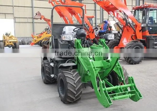 Low Price Good Quality Wheel Loader for Sale 4WD Without Cabin photo-3
