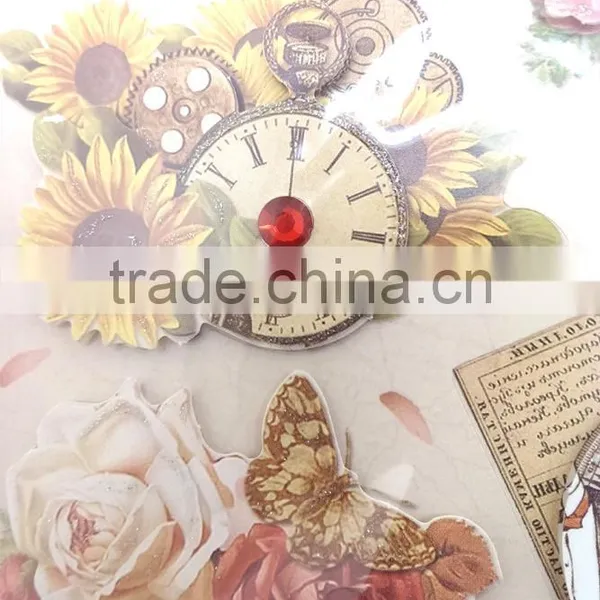Printing Paper 3D Sticker, Hot Sale 3D Decoupage Stickers, Craft Gift Sticker for Decoration photo-4