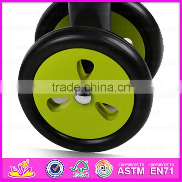 New Style Kids Wooden Tricycle Toys,Manufacturer Safety Baby Wooden Tricycle,ride on Car W16A021 photo-6