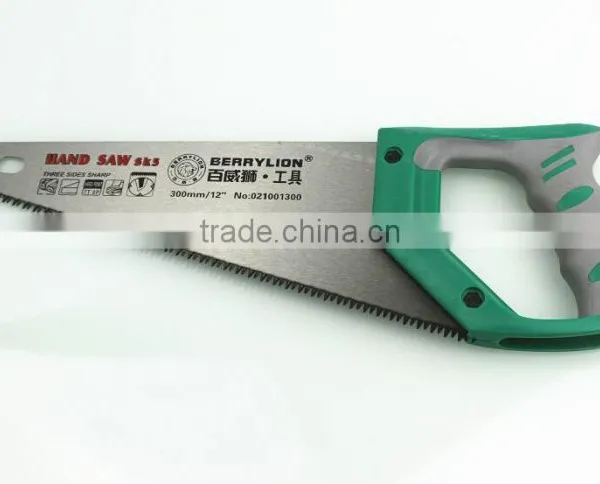 300mm Hand Garden Sharp Saw With Rubber Handle, Hand Saw for Tree and Branch photo-3
