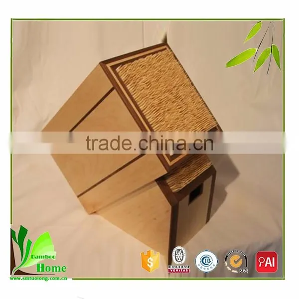 New Sesigned Bamboo Clear Bamboo Knife Block photo-5