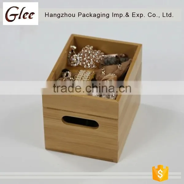 Clear ,simple and Beautiful Factory Direct Handmade Custom Bamboo Box photo-2