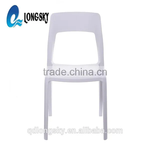 LS-4027A Replica Helios Stacking Side Chair Cheapest Dining Chair PP Indoor and Outdoor Chair photo-4