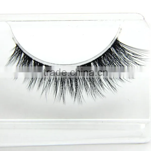 Handmade Crossing Lashes Thick 3D Fake Eyelash photo-2