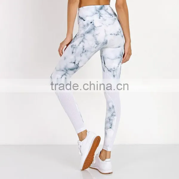 Stretchy Tie Dye Workout Sweat Suit for Women Crop Tank Top and Leggings photo-6