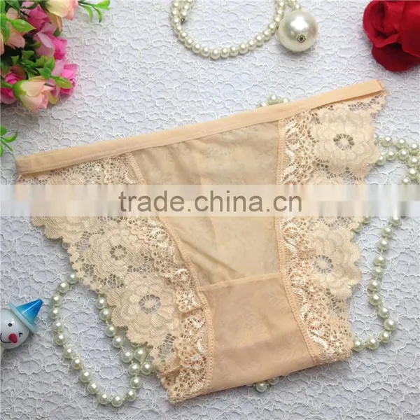 Sexy Lace Panty Women Panties Sexy Transparent Ladies Underwear Panties Mature Women Underwear photo-3