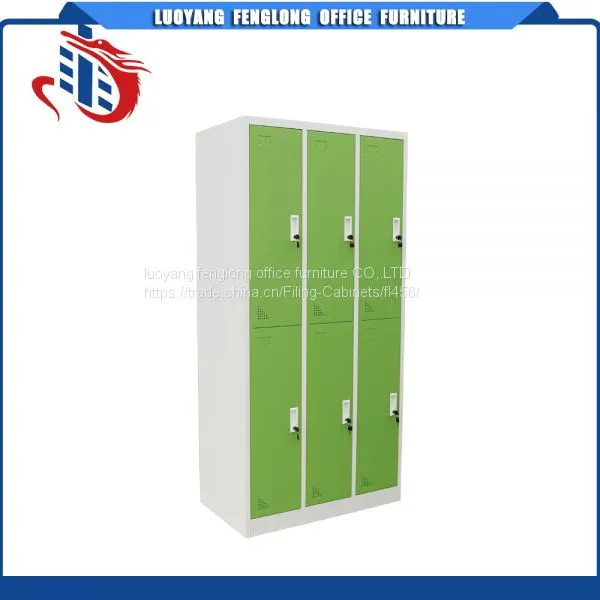 Vertical 6 Doors Small Compartment Steel Storage Lockers photo-3