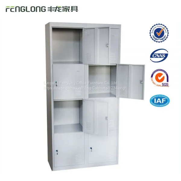 High Quality Multi-function 4 Door Gray Metal Storage Locker /cabinet for School Student photo-3