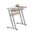 Modern Small Office Computer Desks With Wheels For Convenient Move DX-CD104