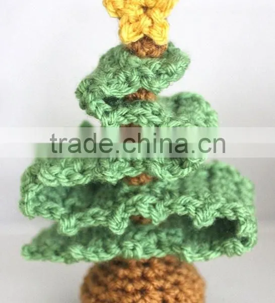 Hand Knitting Kits Diy Crochet Christmas Tree