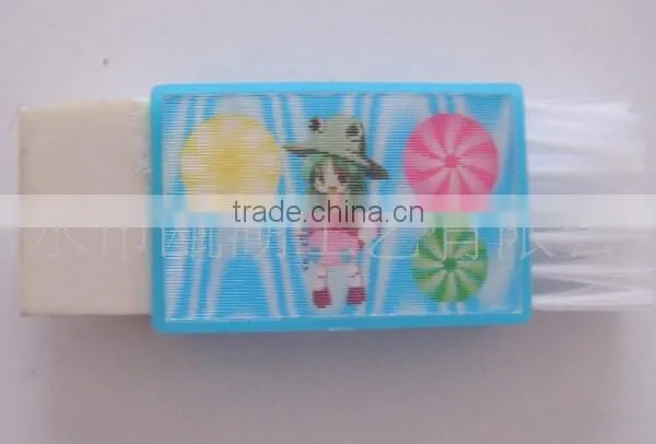 Plastic Sharpener With Eraser and Brush photo-2