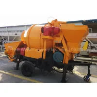 Concrete Mixer With Pump